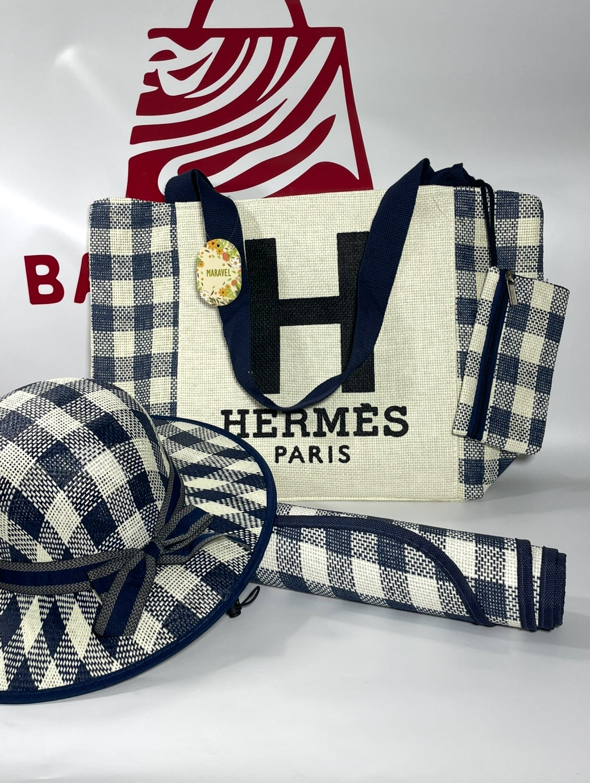 SAC HERMES DE PLAGE
